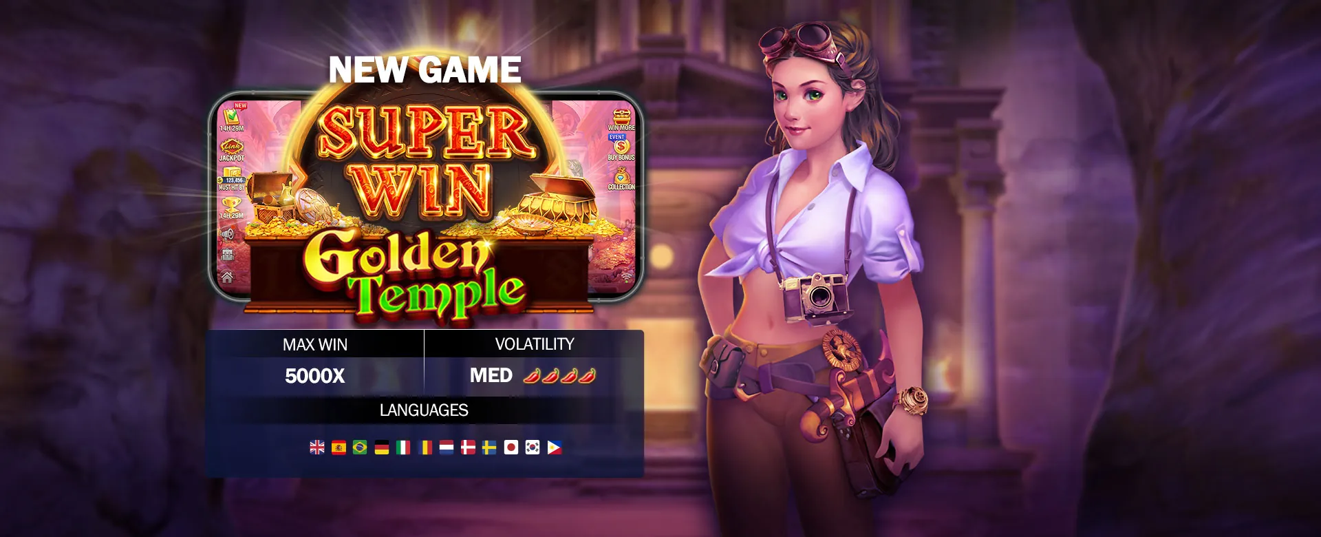Variety of online casino games and sports betting at ph365